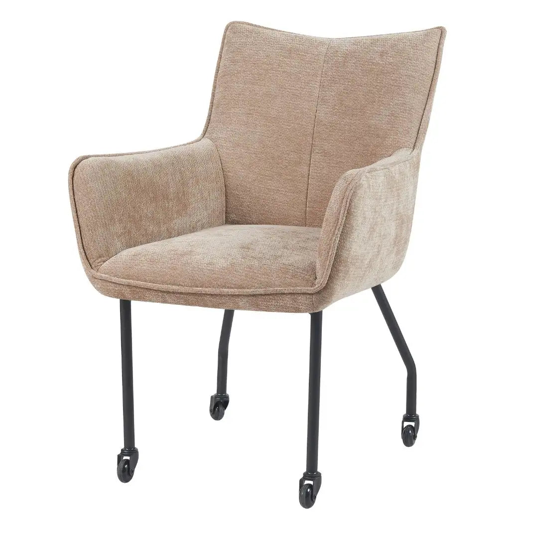 Stoelen met wieltjes