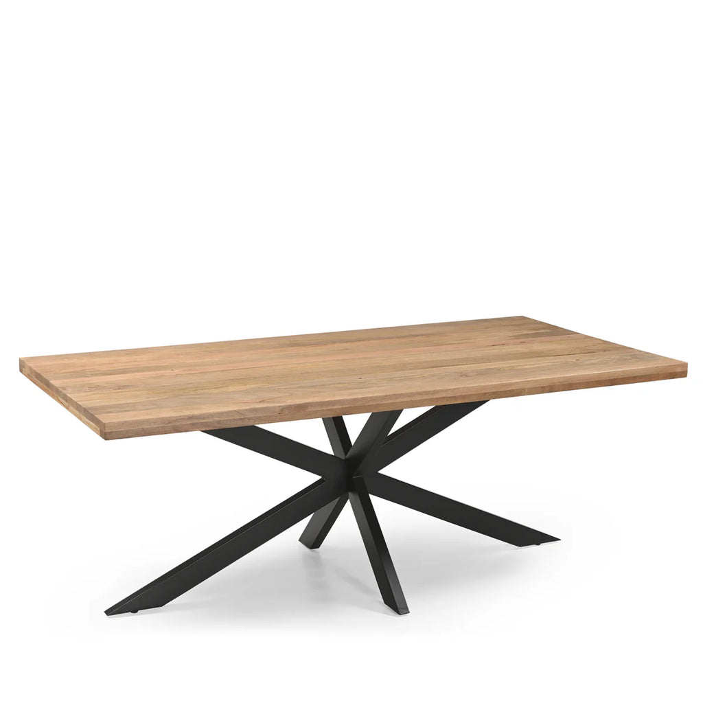 Eettafel Bram - Mangohout rechthoekig