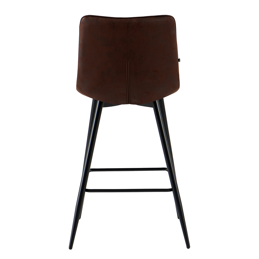 Barstoel Lucille Arm CEP 09 Donkerbruin