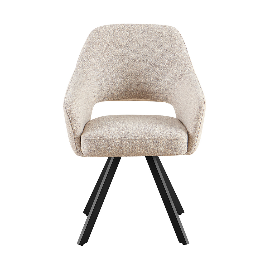 Eetkamerstoel Emilie Alpine 2 Boucle Beige