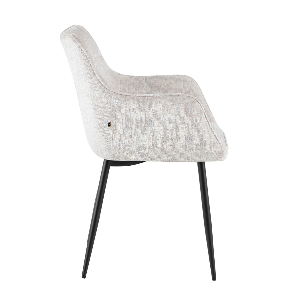 Eetkamerstoel Lucille Arm Perfect Harmony 02 Beige