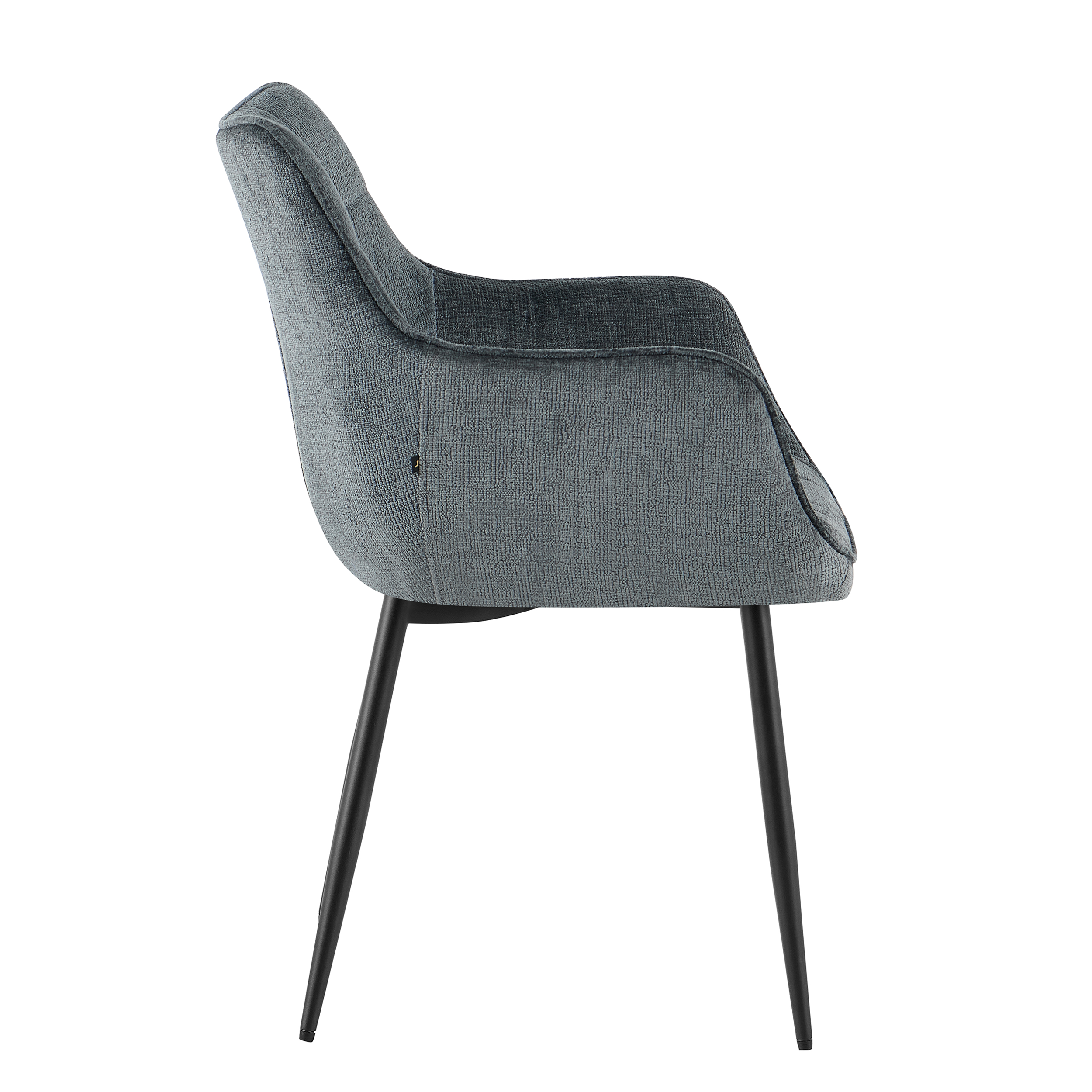 Eetkamerstoel Lucille Arm Perfect Harmony 90 Petrol