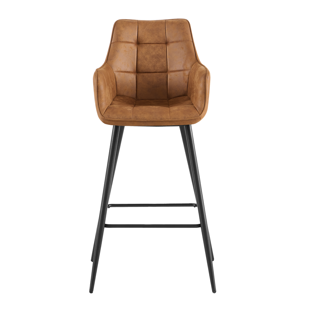 Barstoel Lucille Arm CEP 01 Cognac