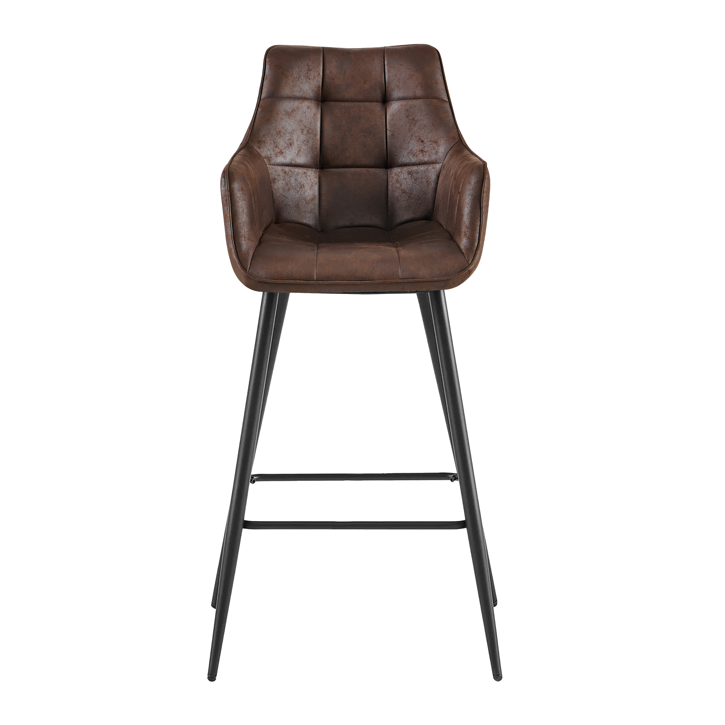 Barstoel Lucille Arm CEP 09 Donkerbruin