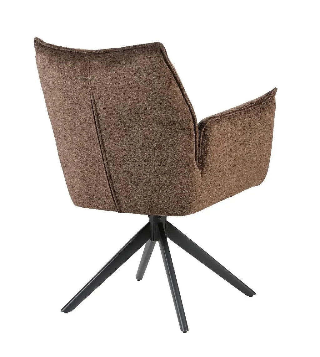 Eetkamerstoel Jamie Bruin/Chocola