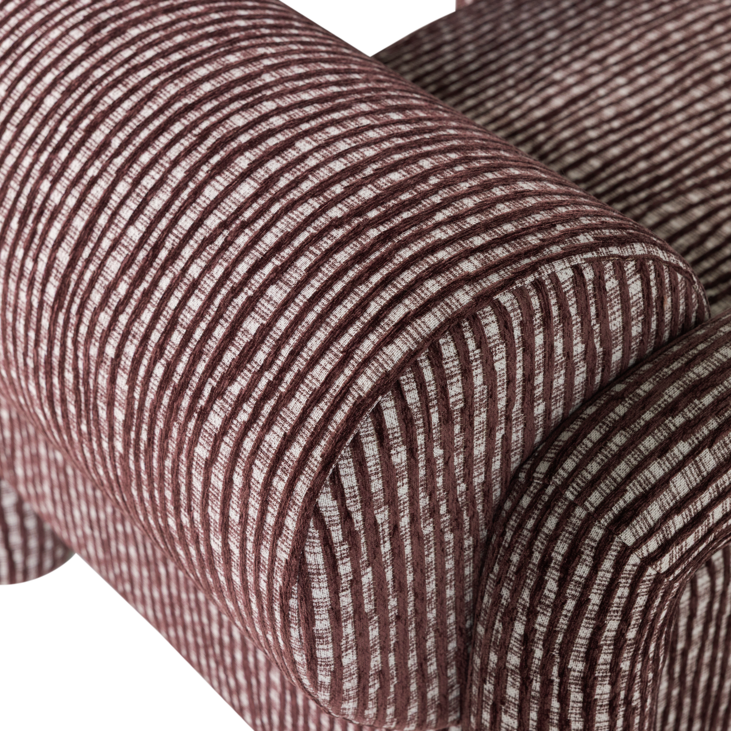 LENNY FAUTEUIL MET DESSIN BORDEAUXROOD