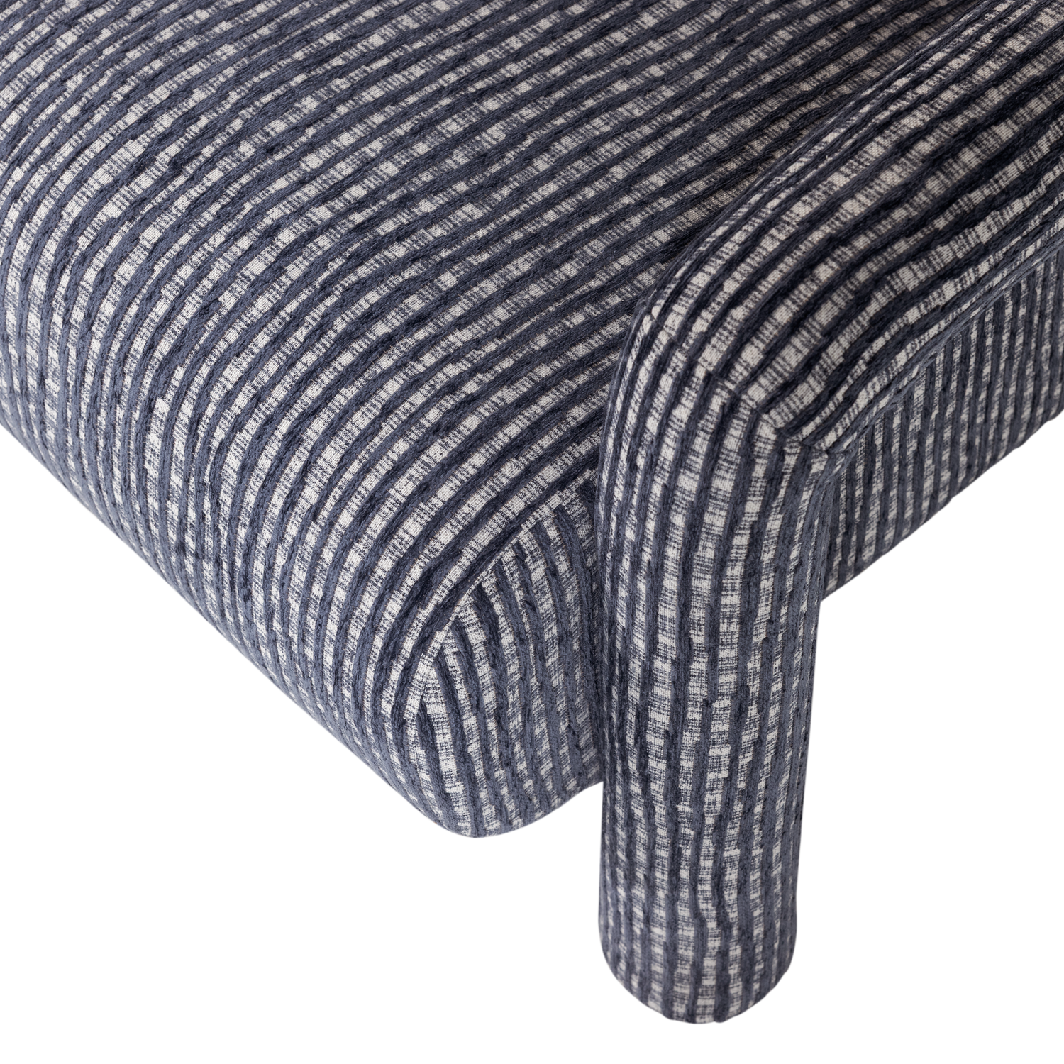 LENNY FAUTEUIL MET DESSIN GRIJSBLAUW