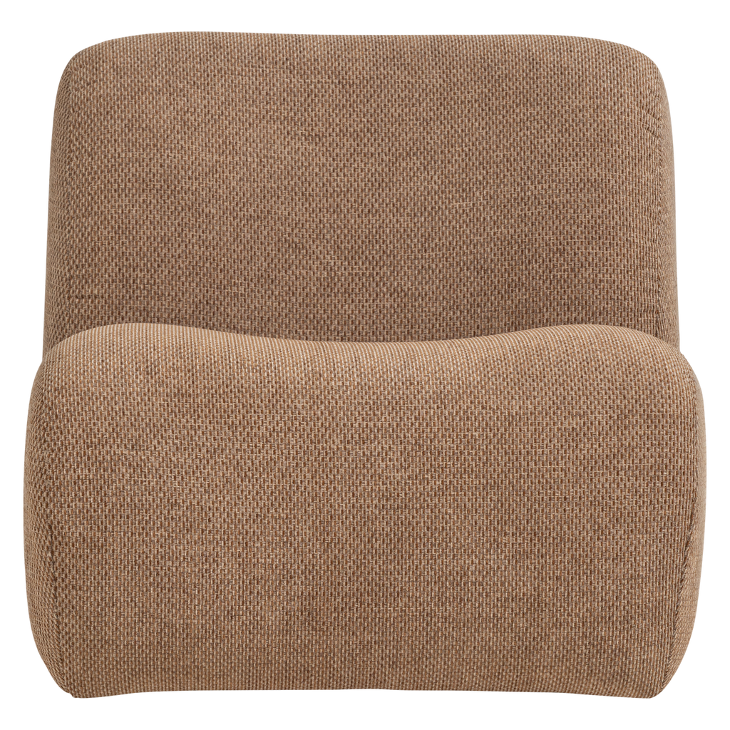 NOMU FAUTEUIL GROVE CHENILLE LICHTBRUIN [fsc]
