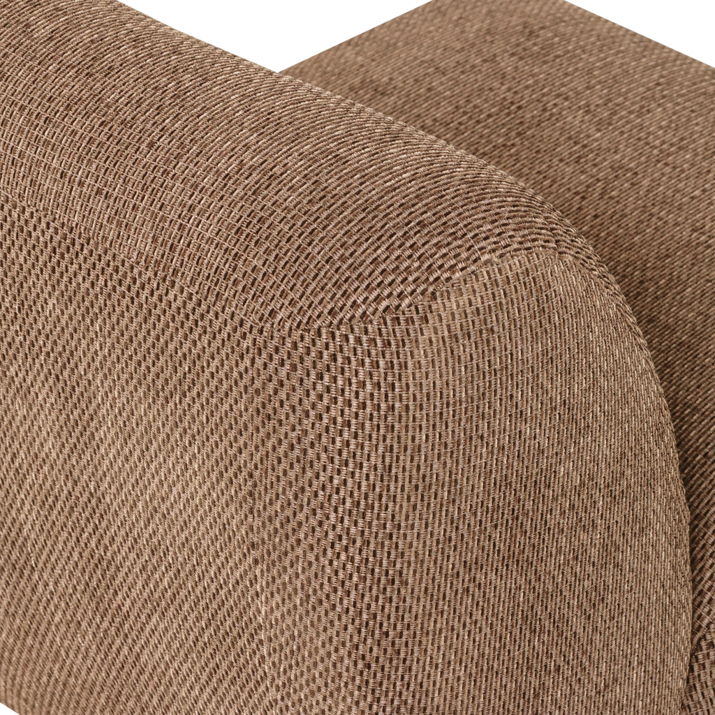 NOMU FAUTEUIL GROVE CHENILLE LICHTBRUIN [fsc]