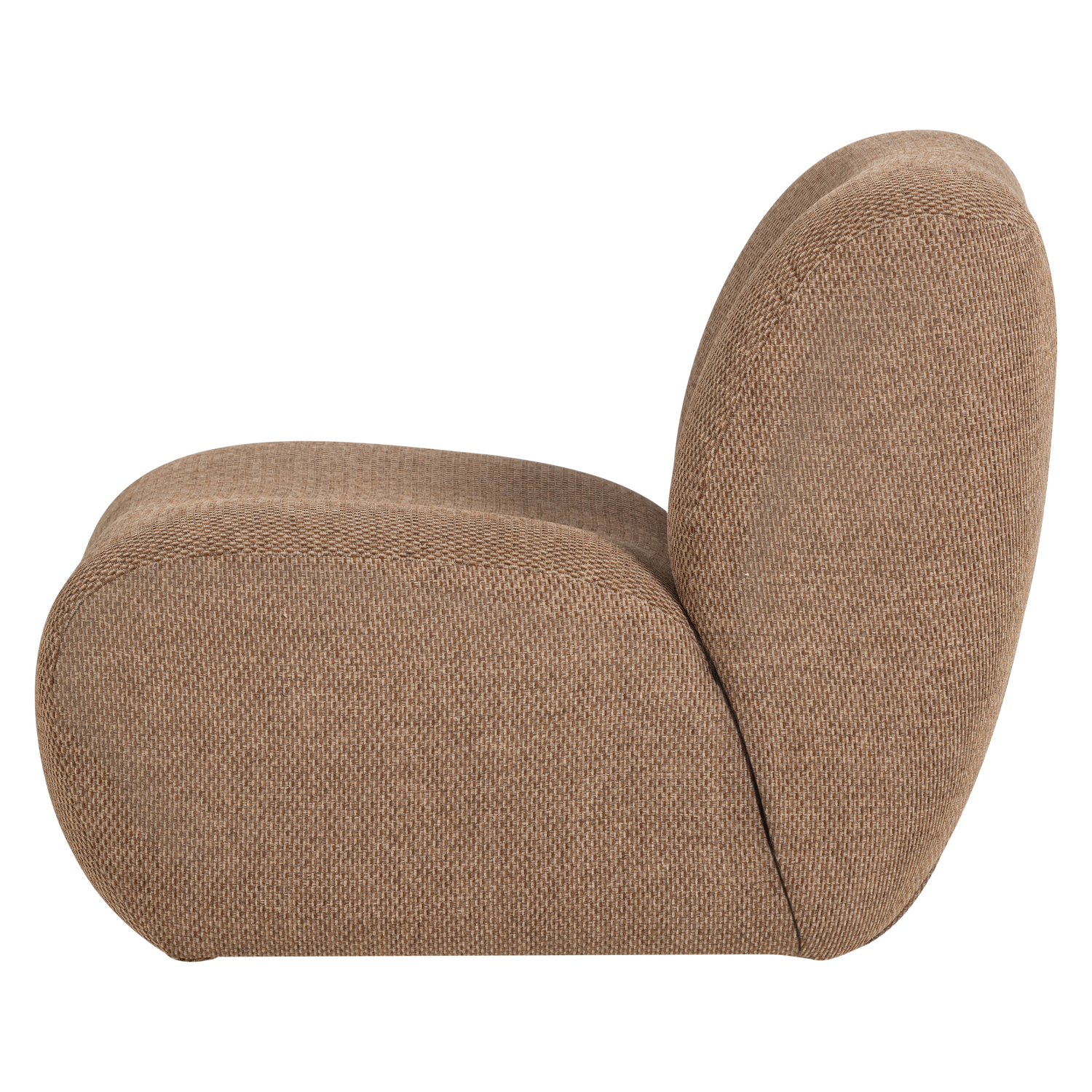 NOMU FAUTEUIL GROVE CHENILLE LICHTBRUIN [fsc]