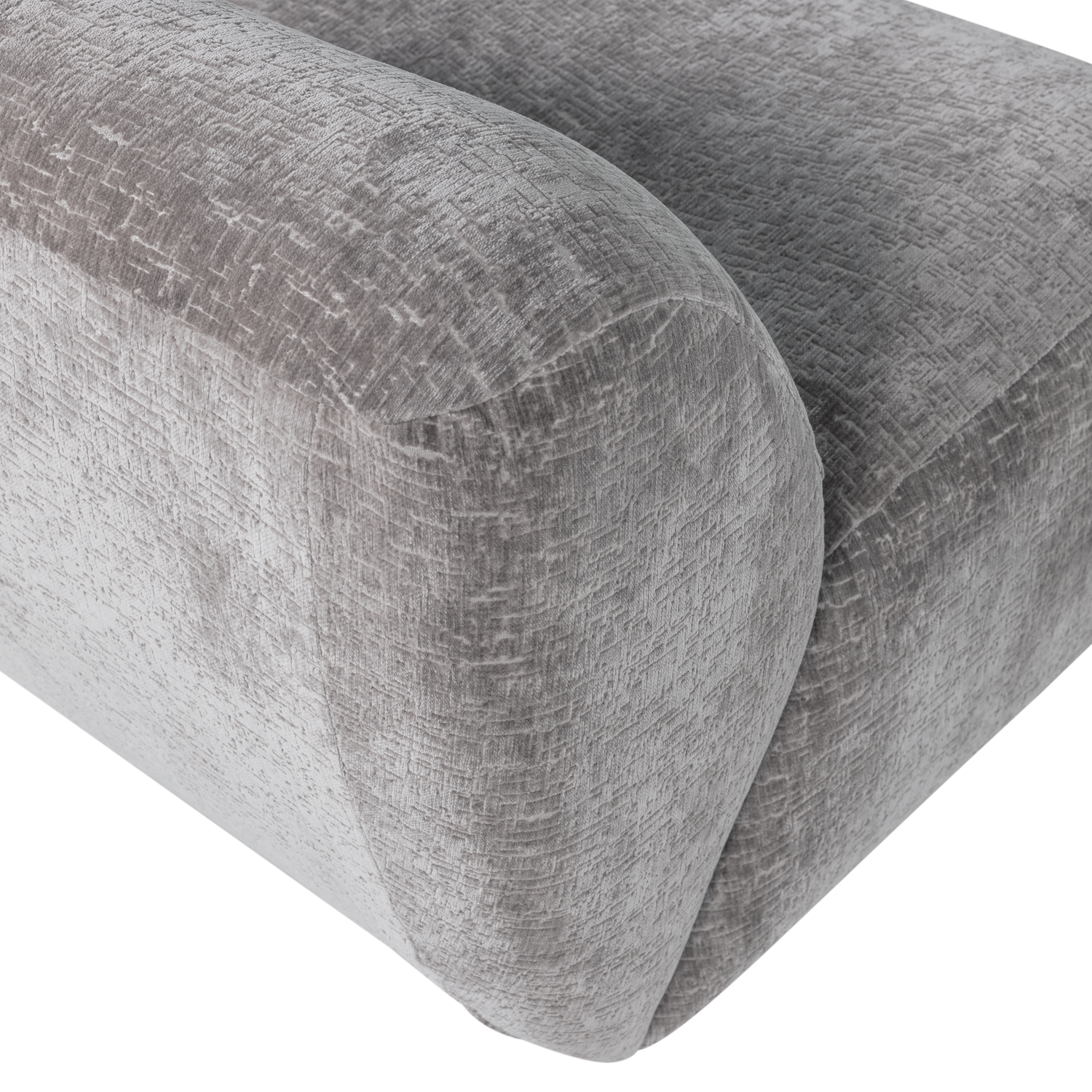 NOMU FAUTEUIL CRAQUELÉ VELVET LICHTBLAUW [fsc]