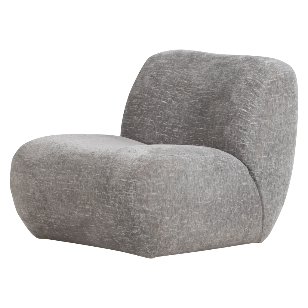 NOMU FAUTEUIL CRAQUELÉ VELVET LICHTBLAUW [fsc]