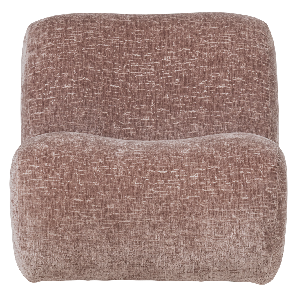 NOMU FAUTEUIL CRAQUELÉ VELVET LICHTROZE [fsc]