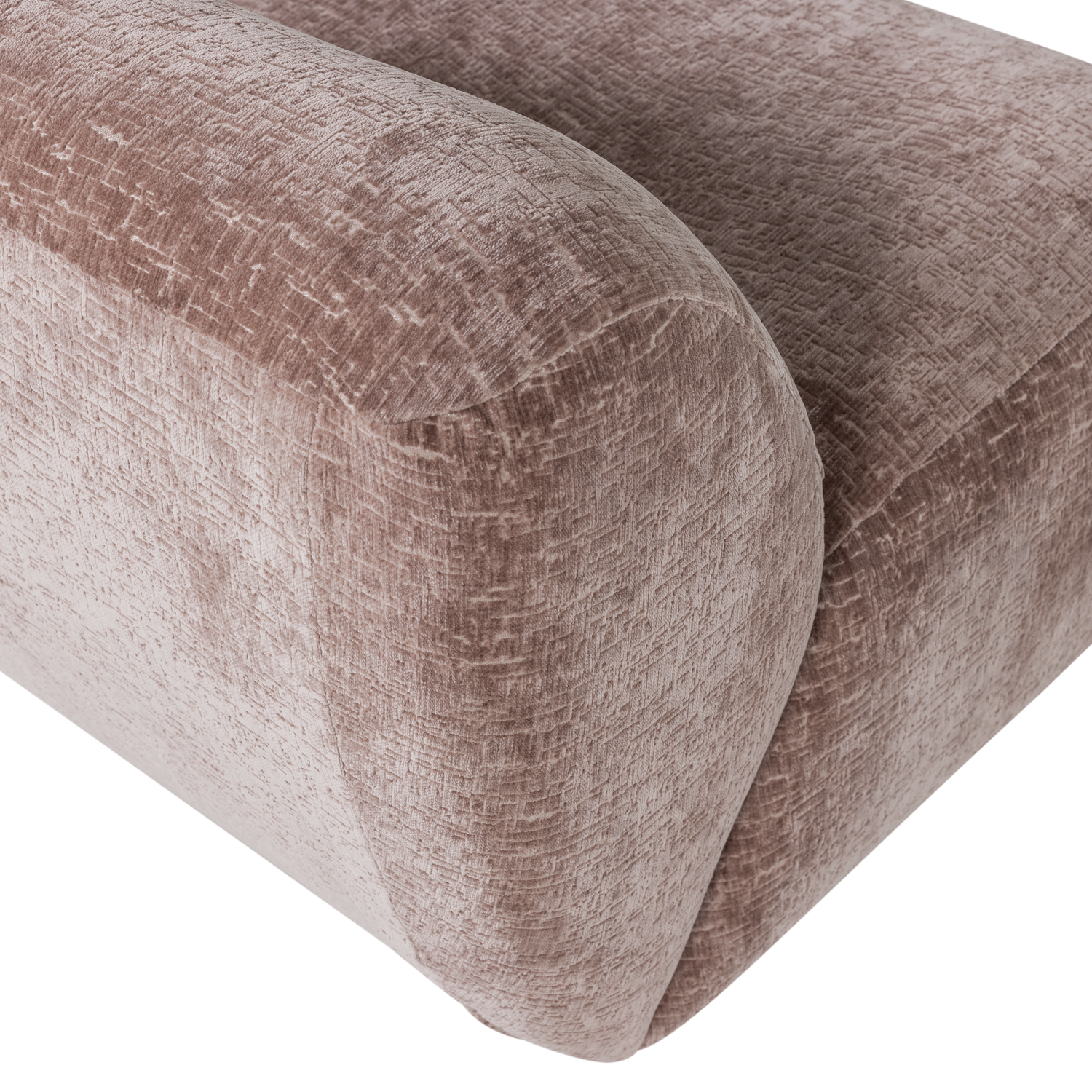 NOMU FAUTEUIL CRAQUELÉ VELVET LICHTROZE [fsc]