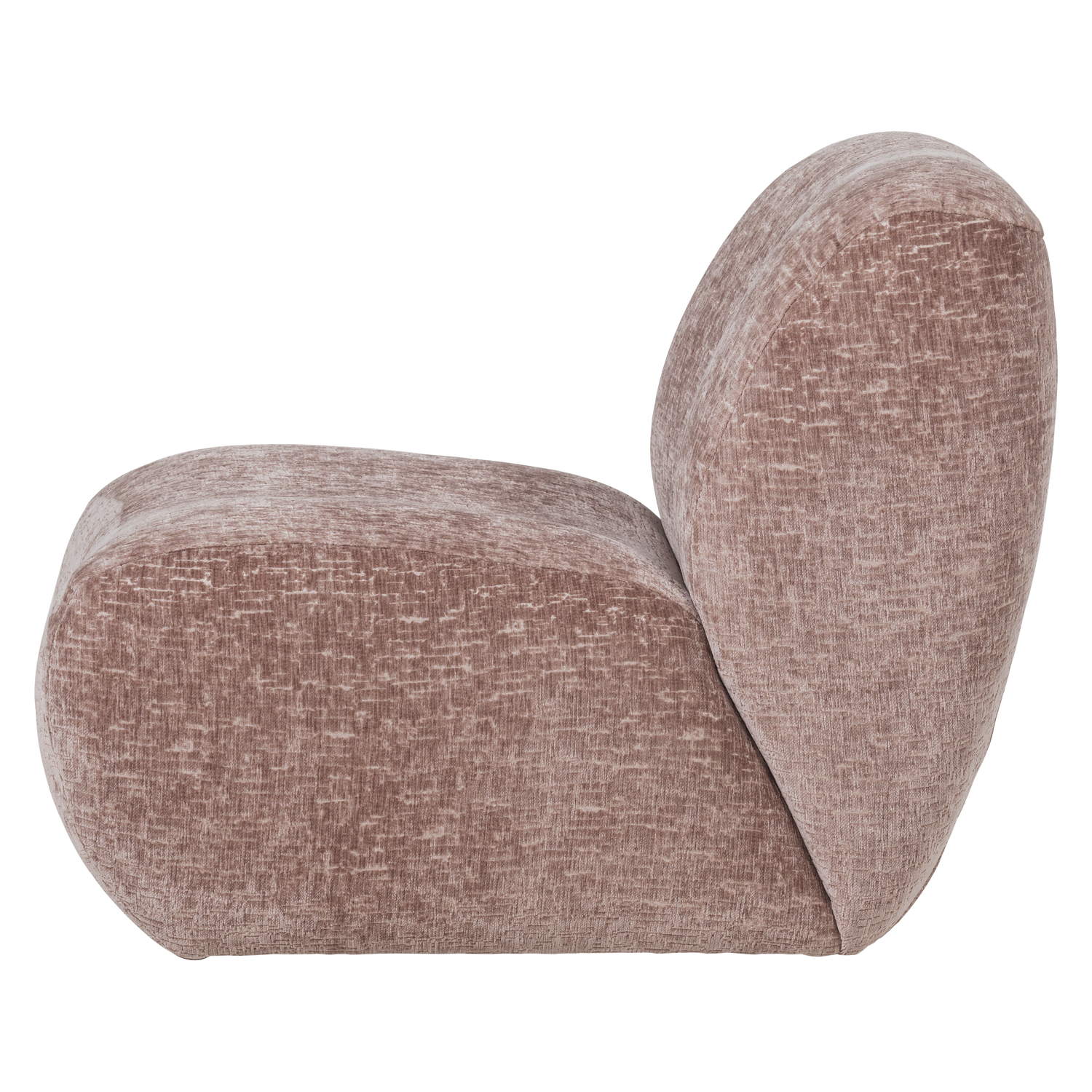 NOMU FAUTEUIL CRAQUELÉ VELVET LICHTROZE [fsc]
