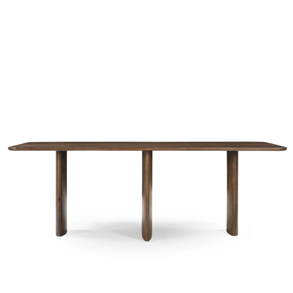 Eettafel Jade Rechthoek Walnoot bruin