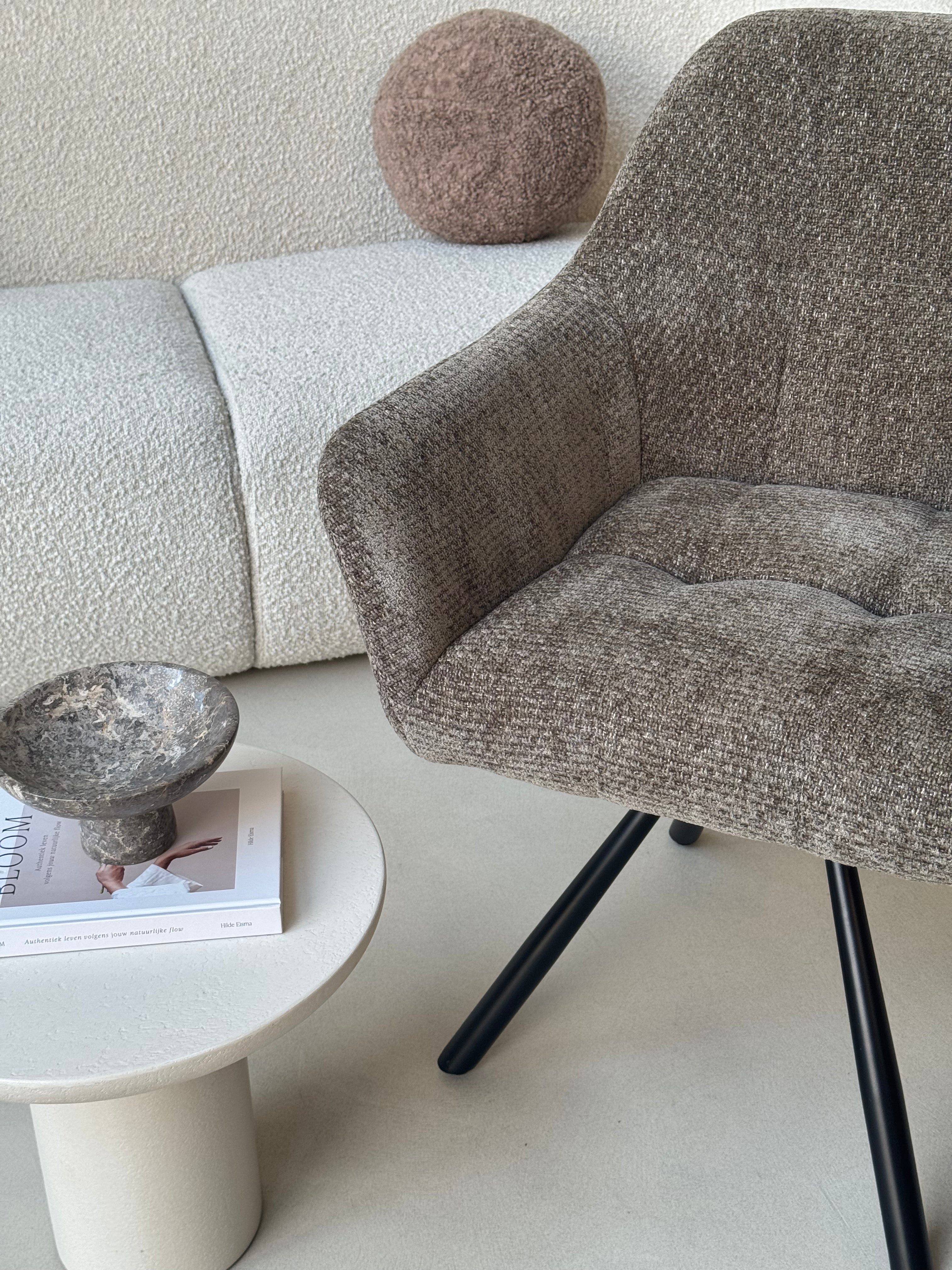 Breeze Draaistoel - Khaki - Chenille