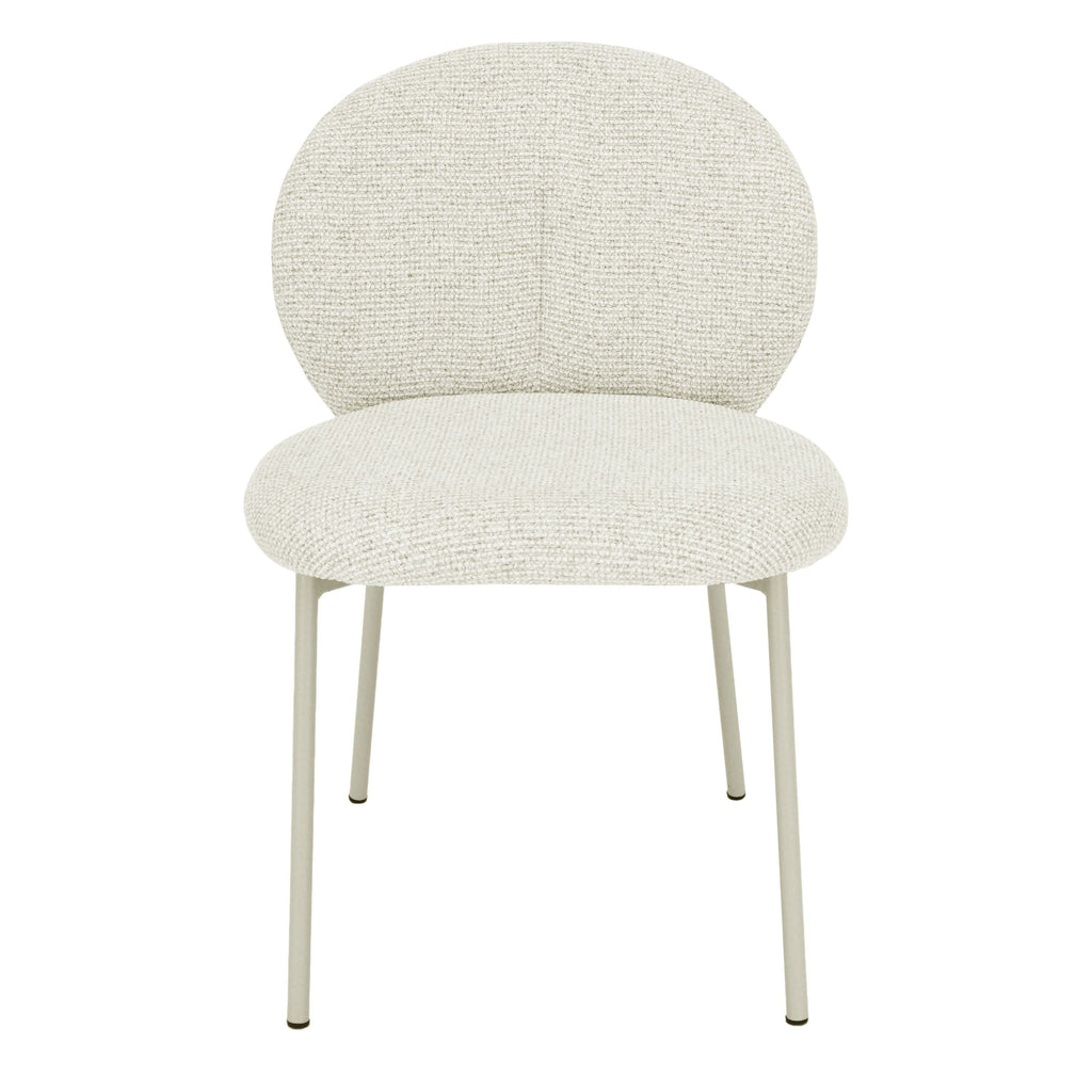 Ruby Eetkamerstoel - Beige Chenille