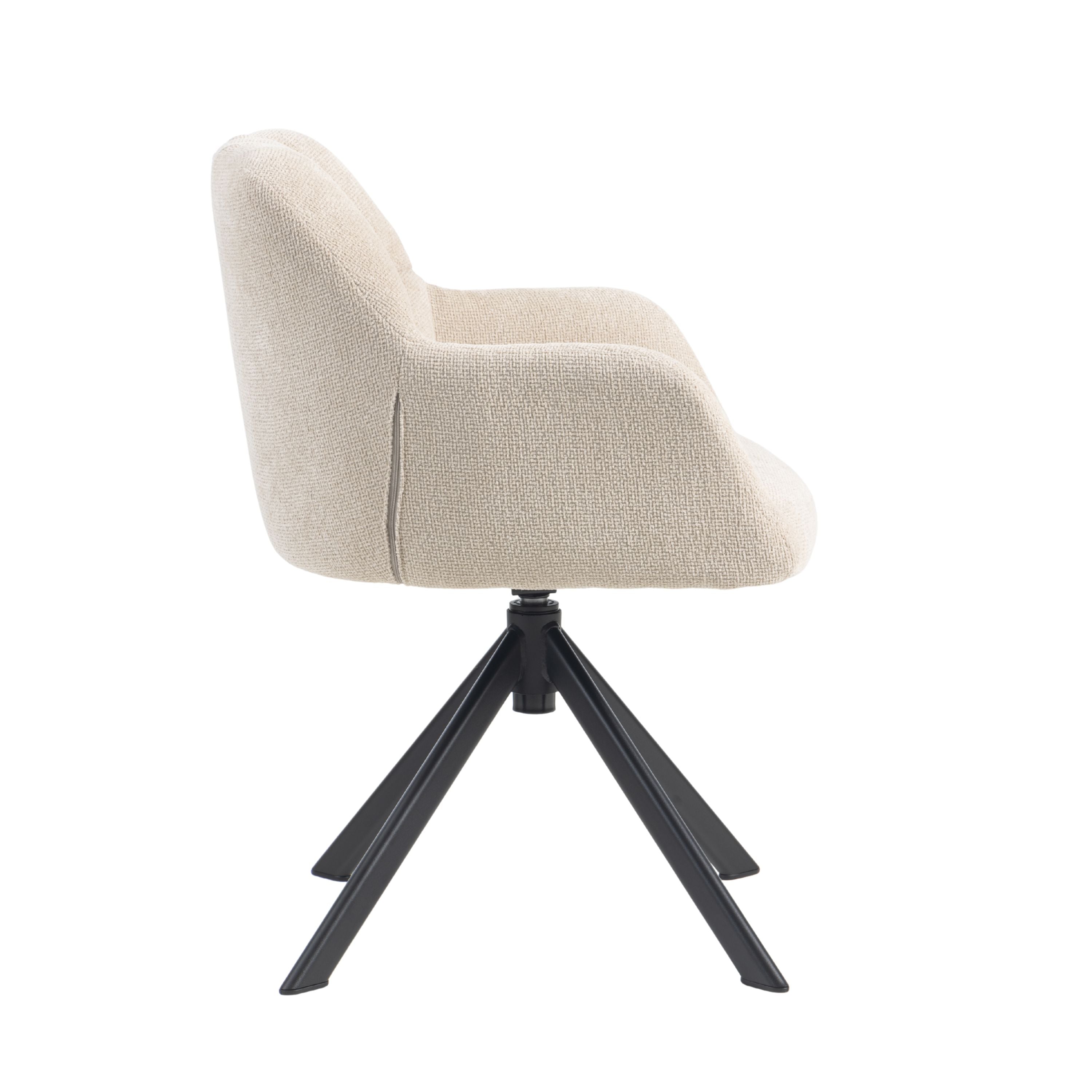 Tess Eetkamerstoel - Beige