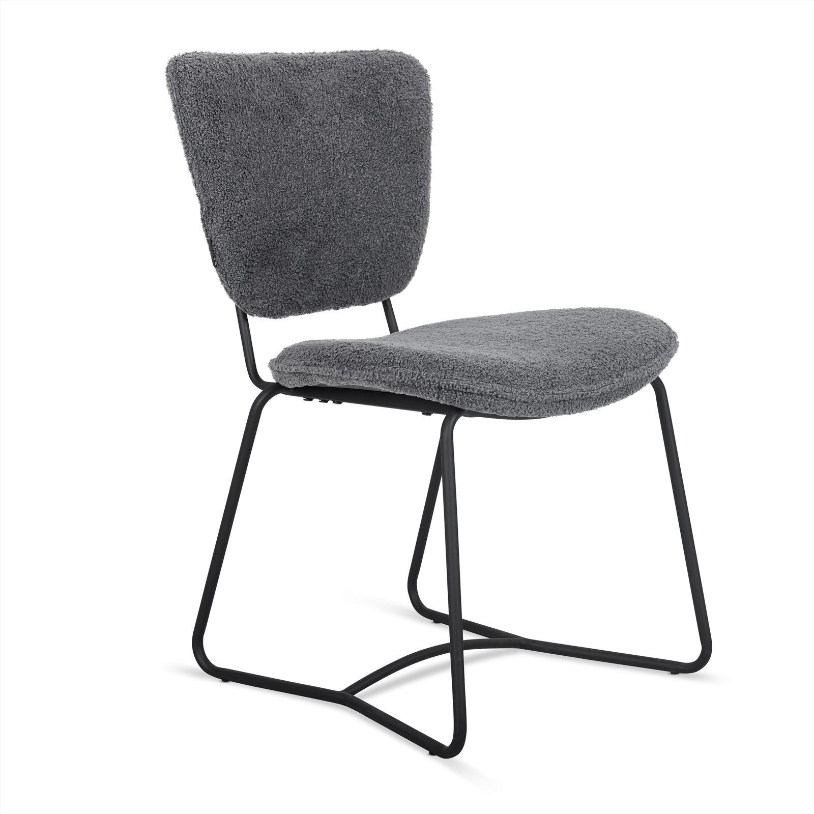 Eetkamerstoel Amy Antraciet