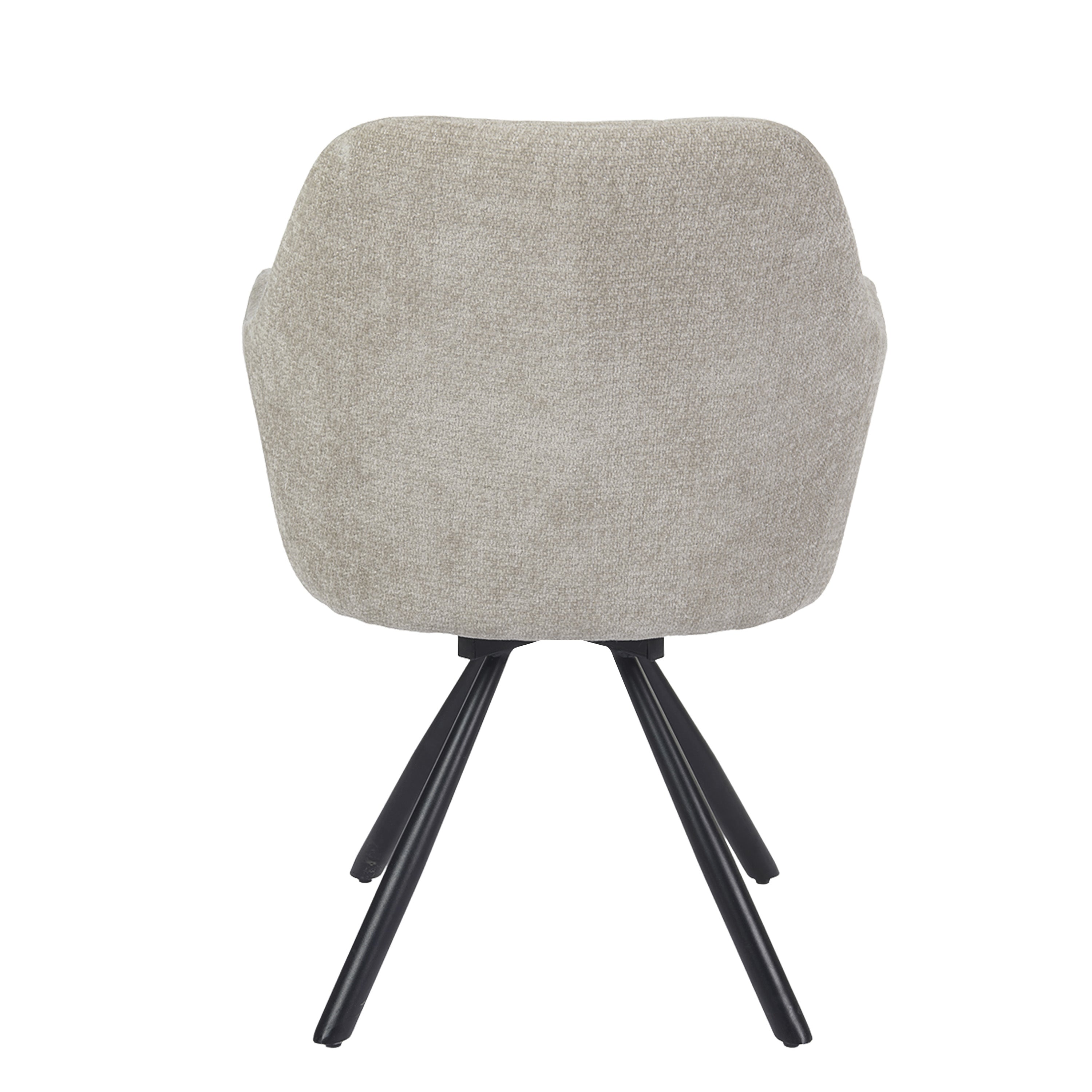 Breeze Draaistoel - Beige - Chenille
