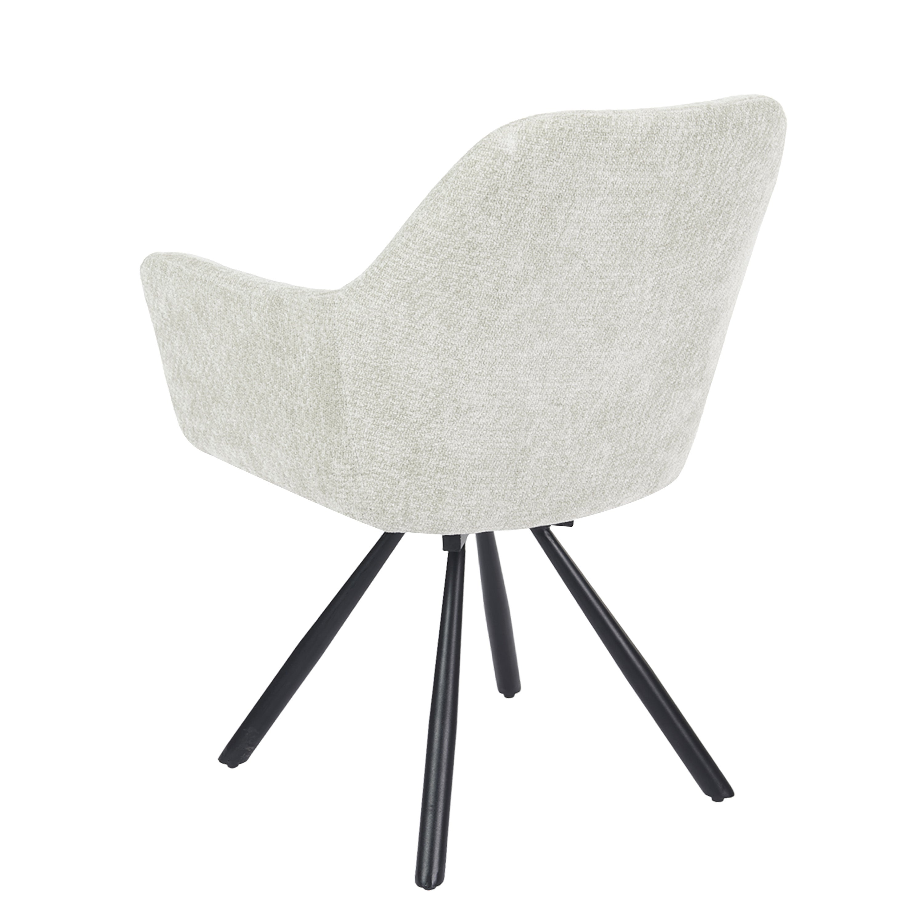 Breeze Draaistoel - Ecru - Chenille