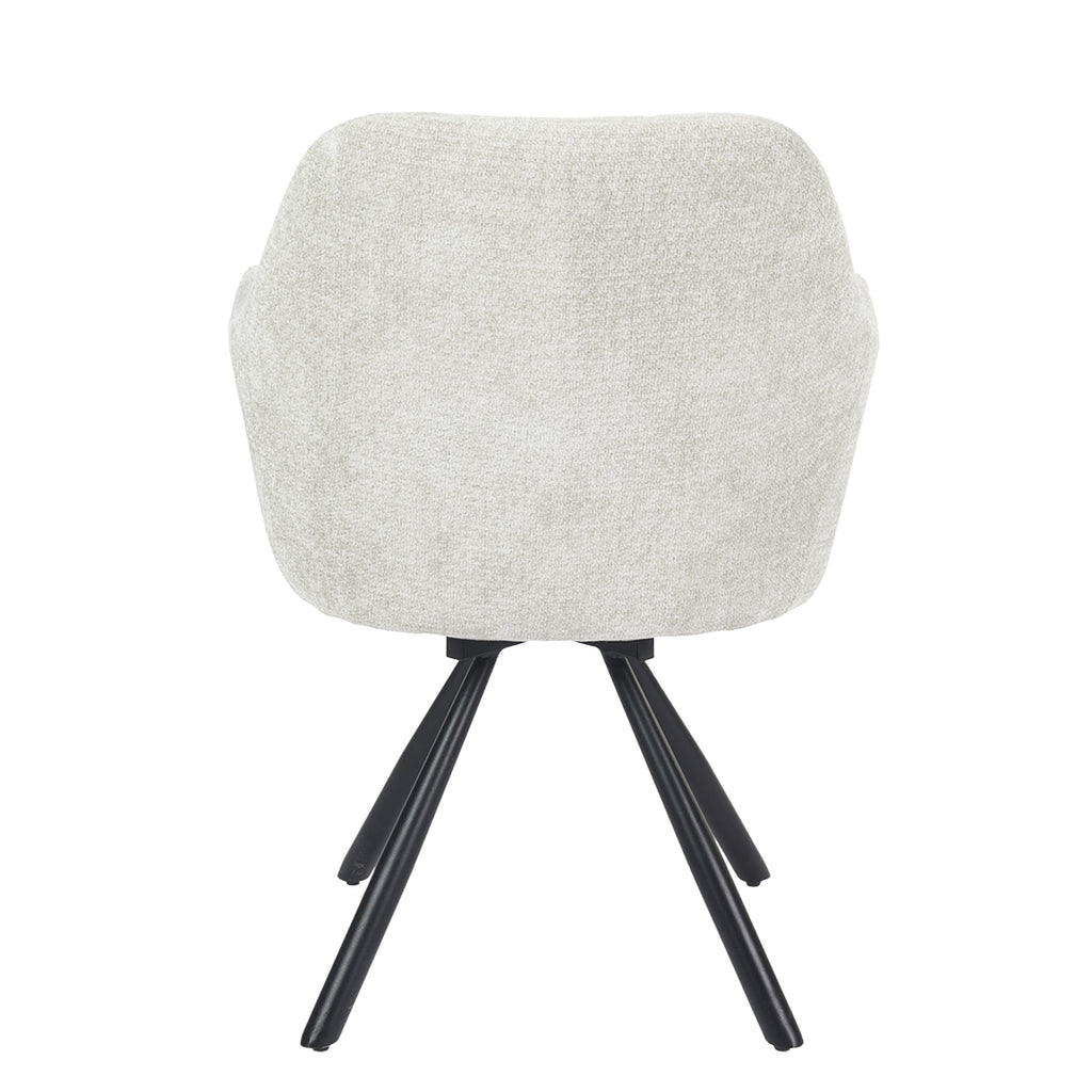 Breeze Draaistoel - Ecru - Chenille