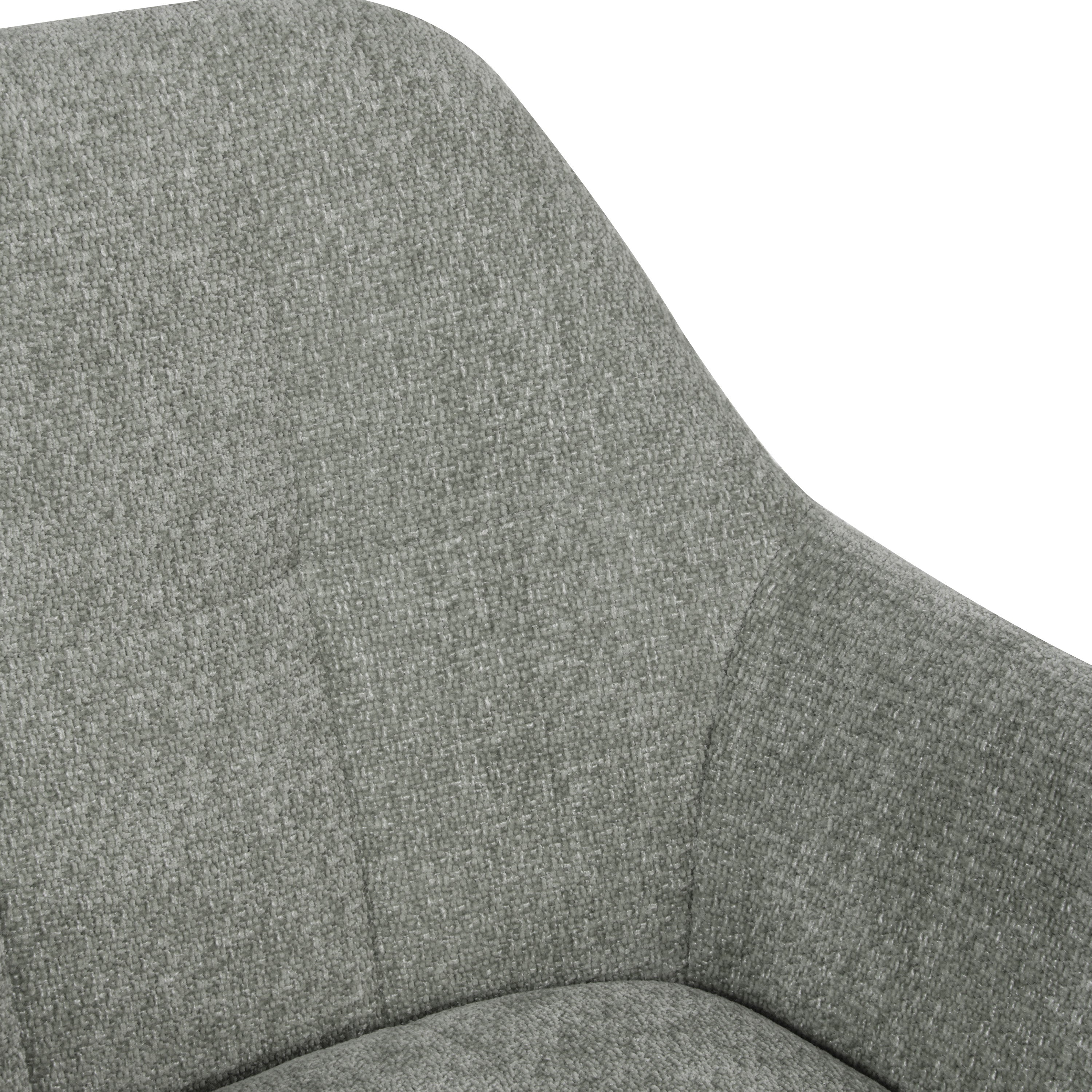 Breeze Draaistoel - Grijs - Chenille