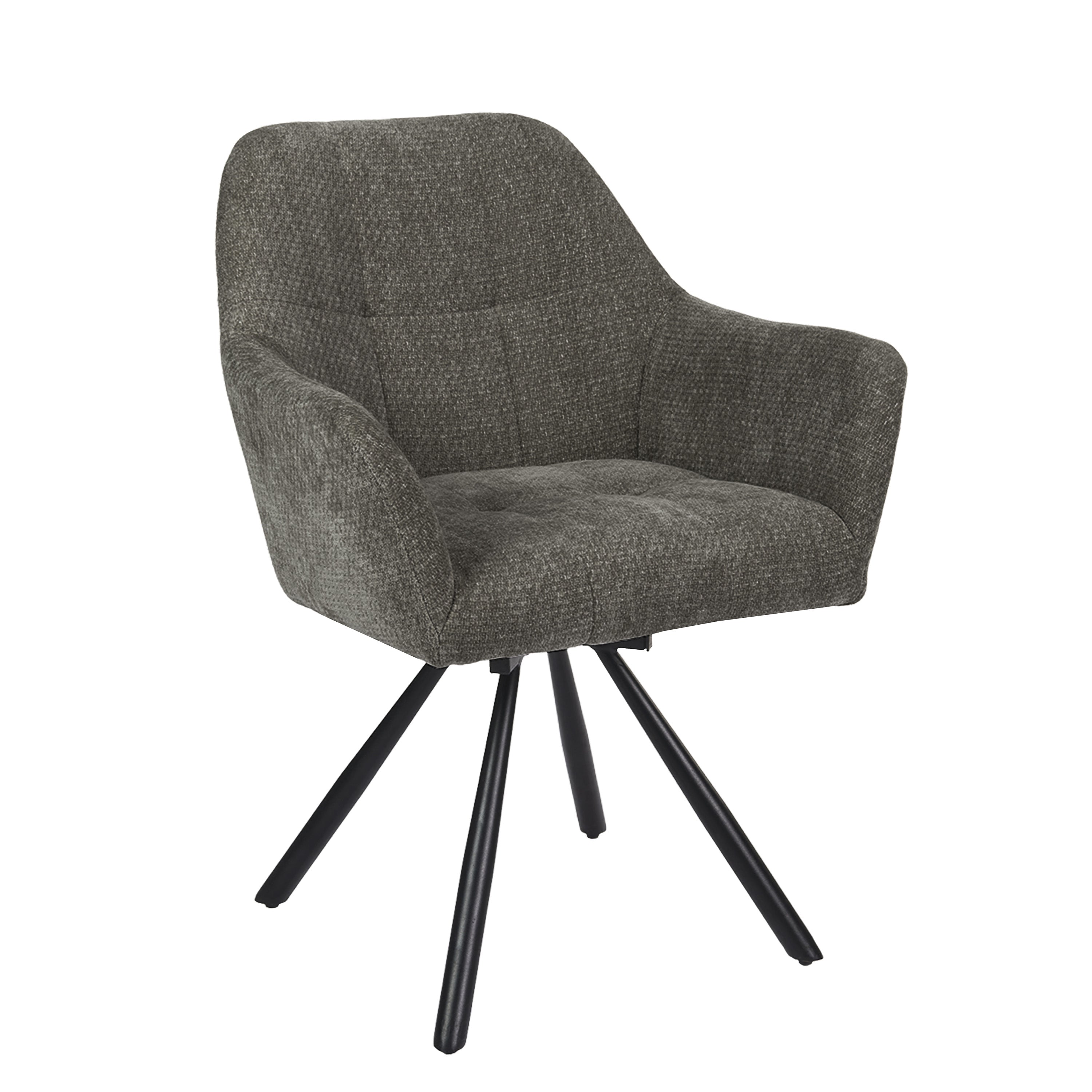 Breeze Draaistoel - Khaki - Chenille