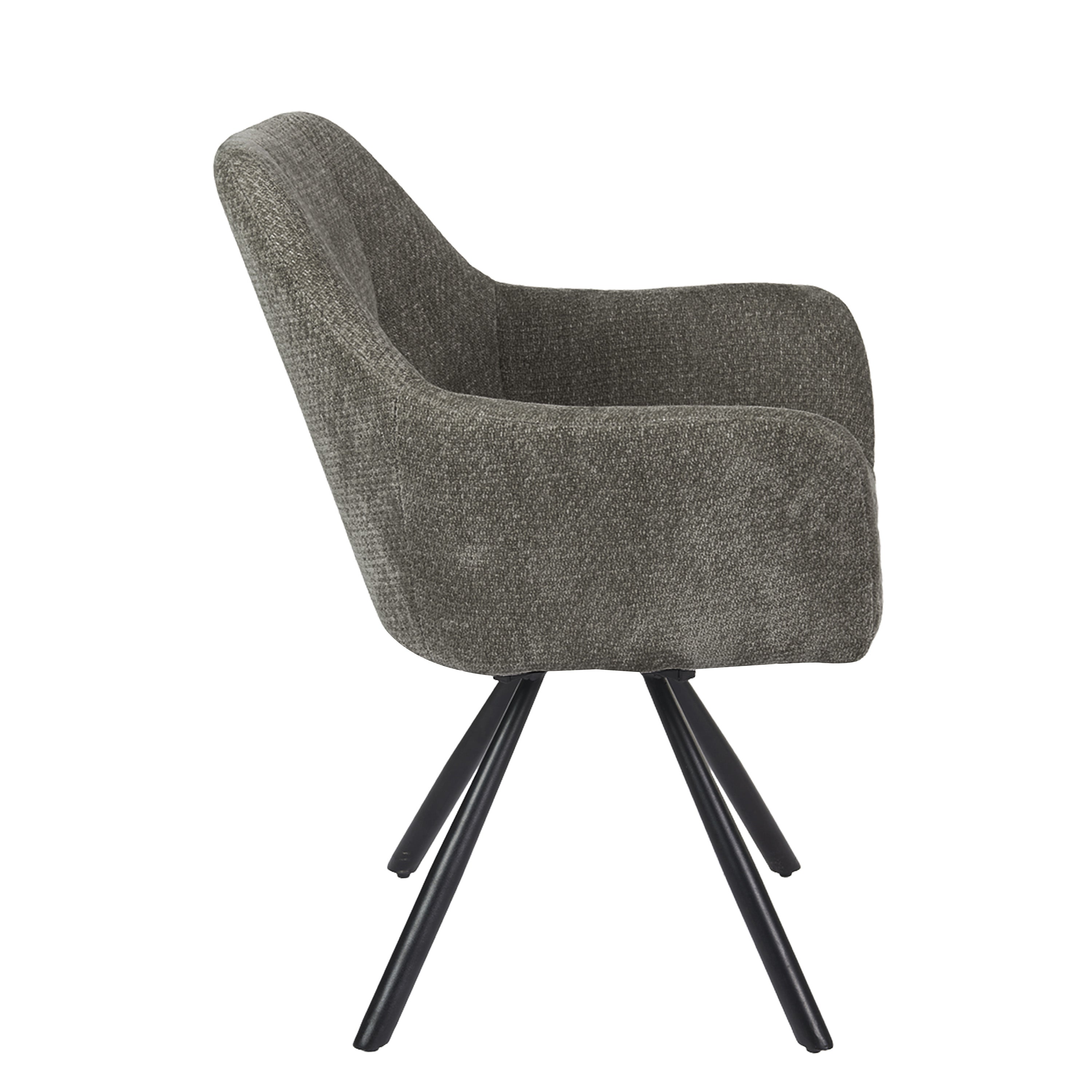 Breeze Draaistoel - Khaki - Chenille