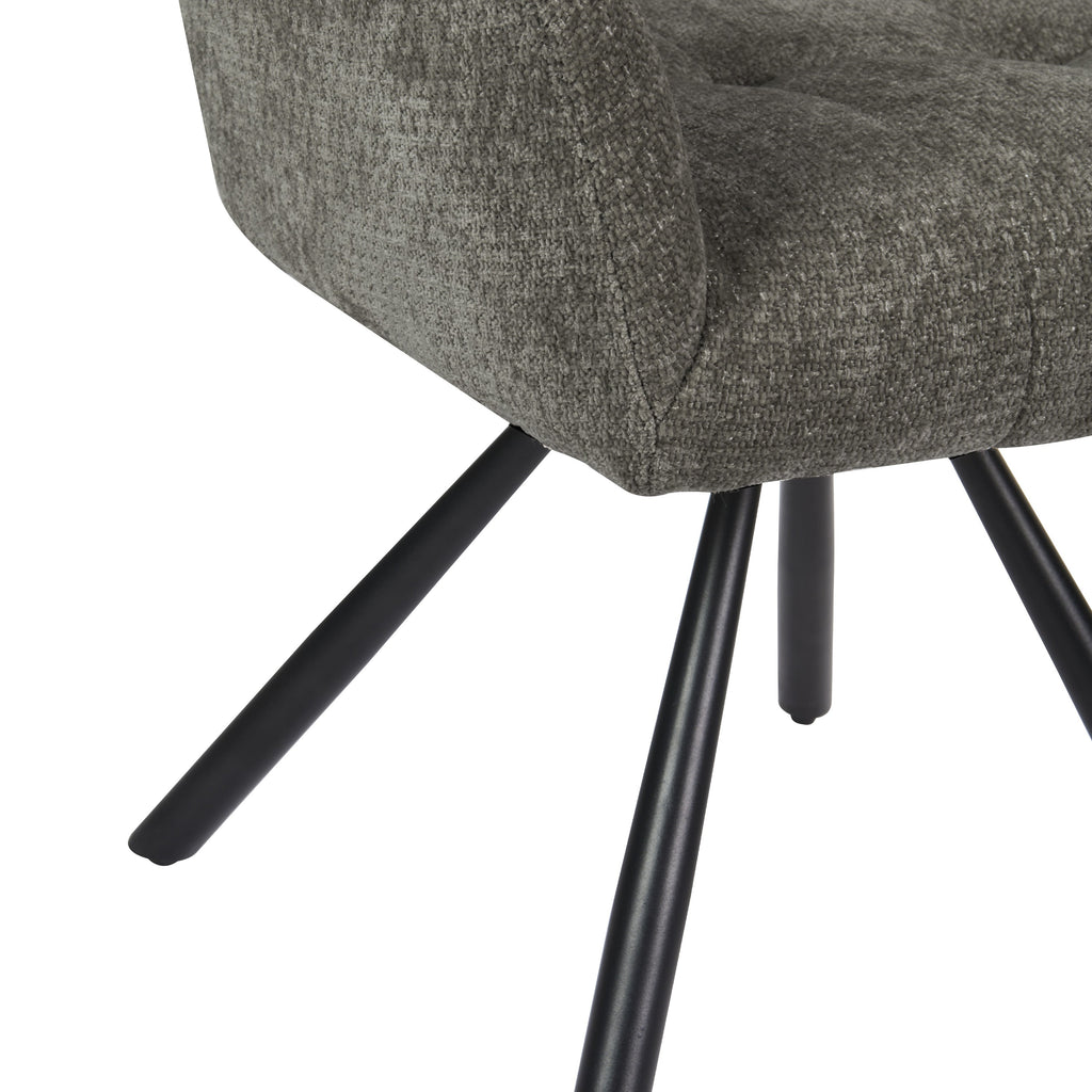 Breeze Draaistoel - Khaki - Chenille