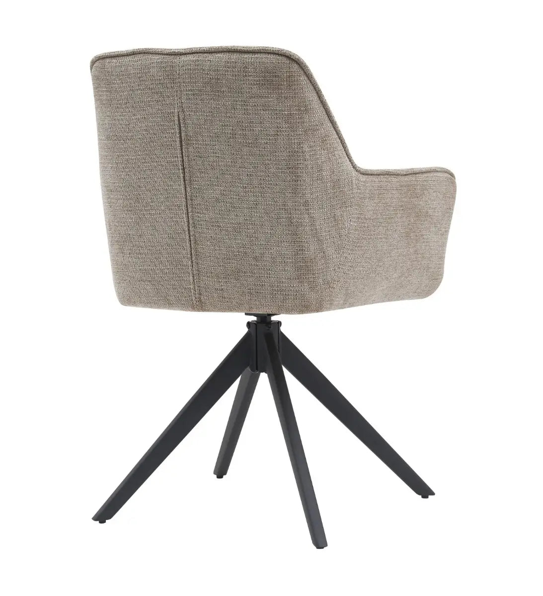 Eetkamerstoel Elise Taupe Draaibaar
