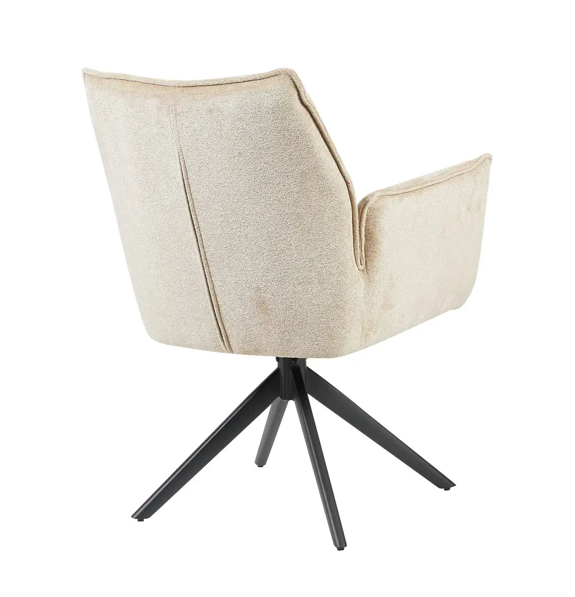 Eetkamerstoel Jamie Beige/Naturel