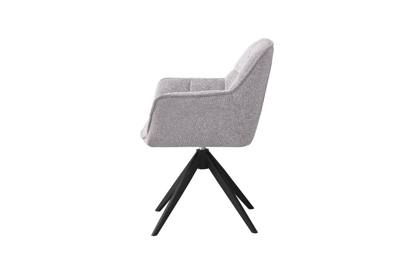 Eetkamerstoel Elise Grijs Draaibaar