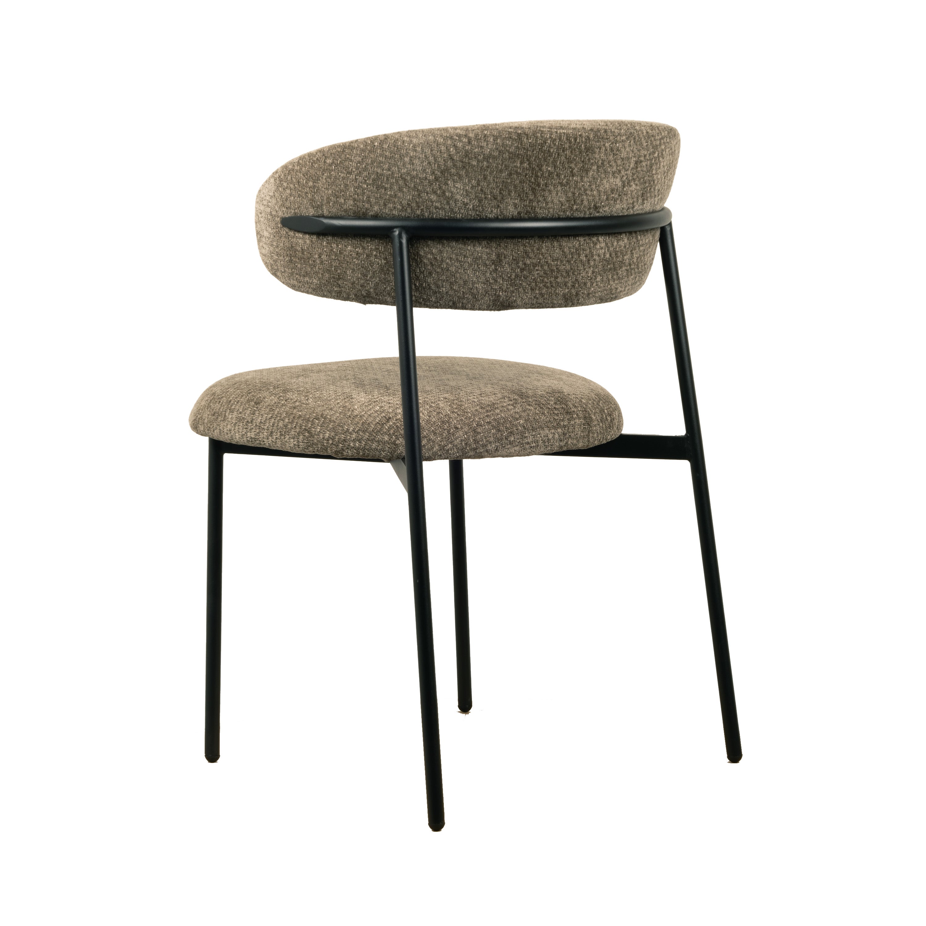 Kiara Eetkamerstoel - Khaki Chenille