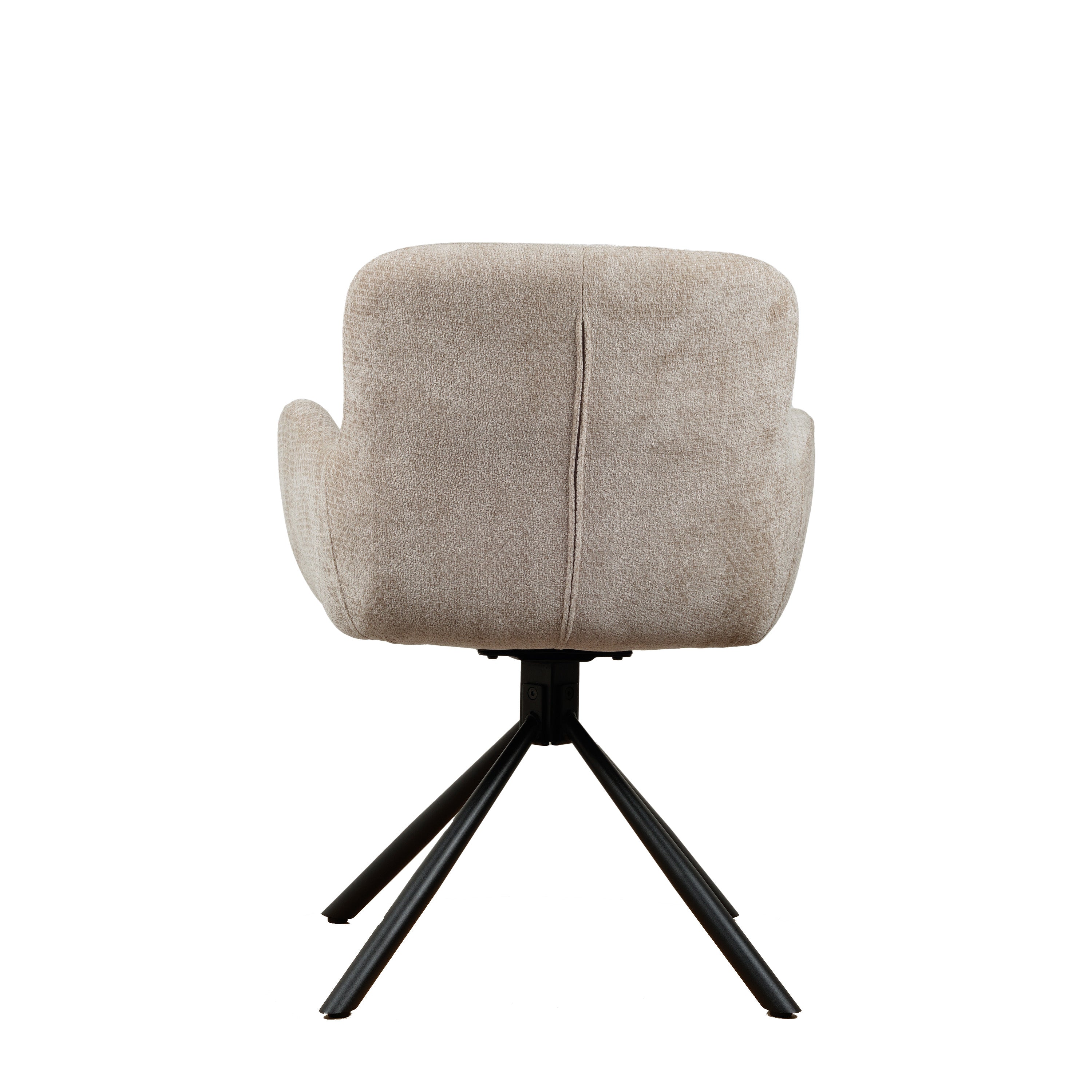 Leta Draaistoel - Beige - Chenille