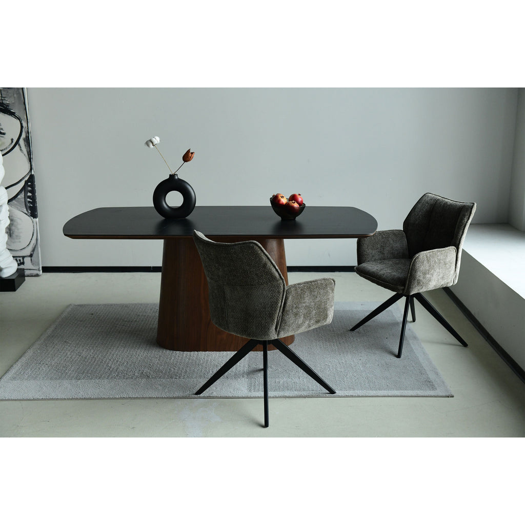 Nala Draaistoel - Khaki - Chenille