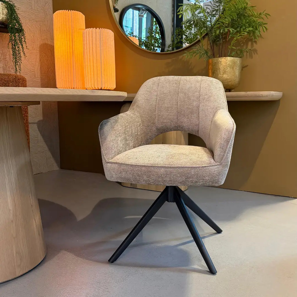Stoel Sofie - Taupe