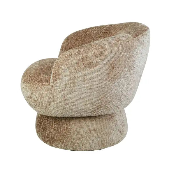 Fauteuil Suzy Taupe Draaibaar
