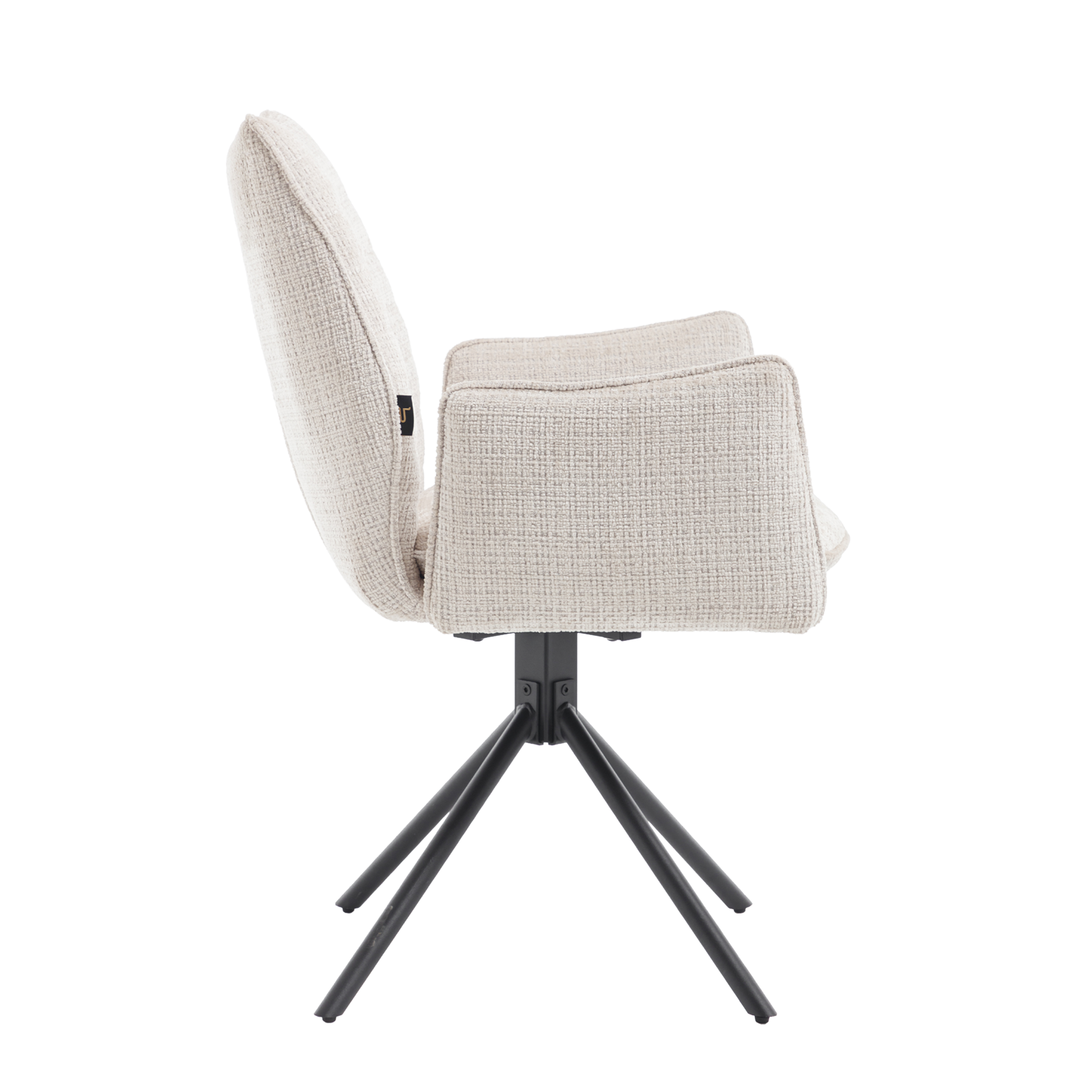 Eetkamerstoel Tim Cremona 02 Lichtbeige